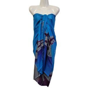 Womens Sarong Pareo Beach Cover Up Swimsuit Coverups Cotton Sarong TIE Wrap NEW